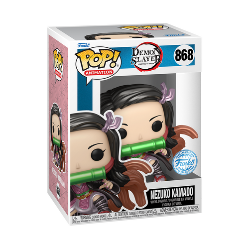 Funko Pop! Animation: Demon Slayer Kimetsu No Yaiba - Nezuko Kamado Metallic Exclusive