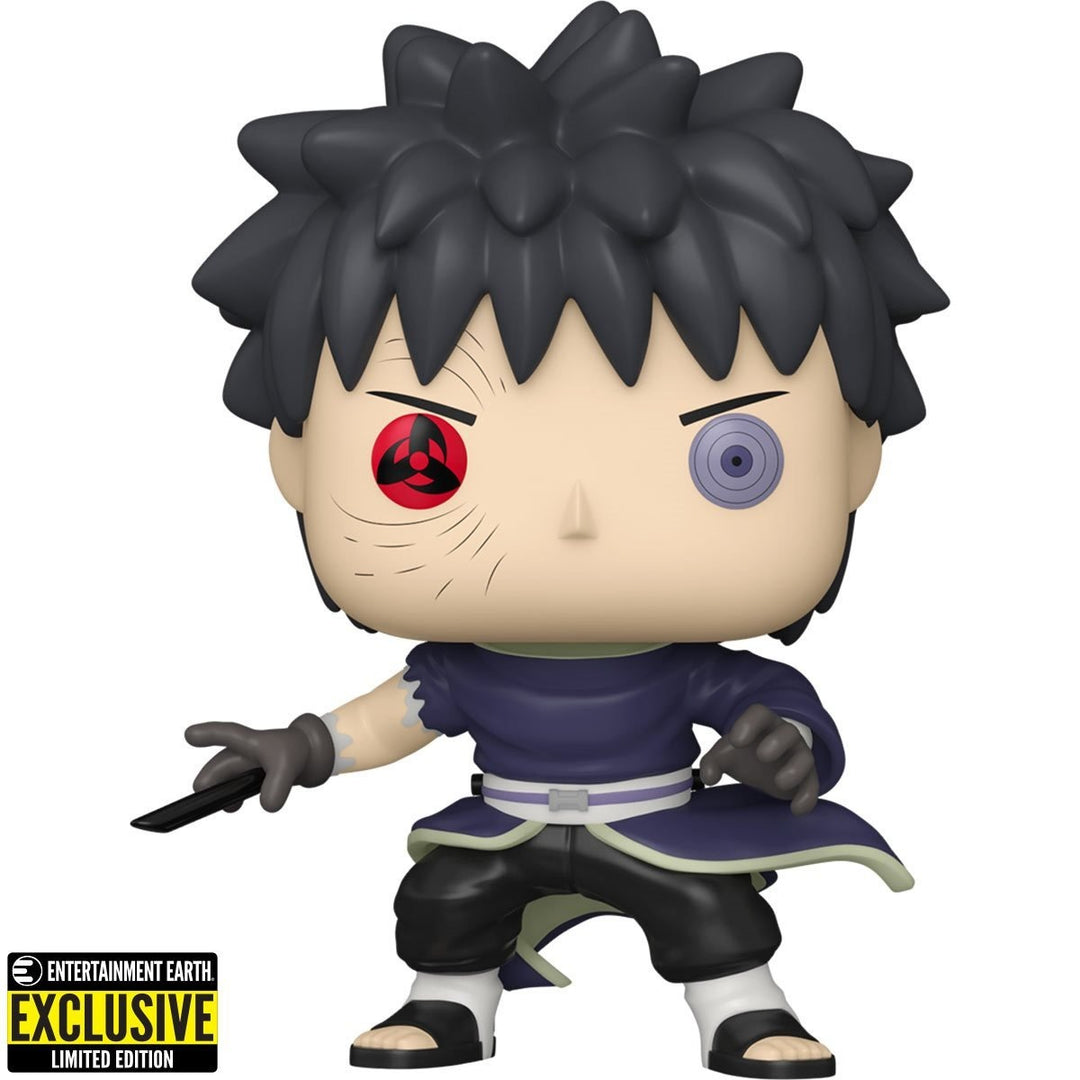 Funko Pop! Animation: Naruto Shippuden - Obito Uchiha Unmasked Entertainment Earth Exclusive