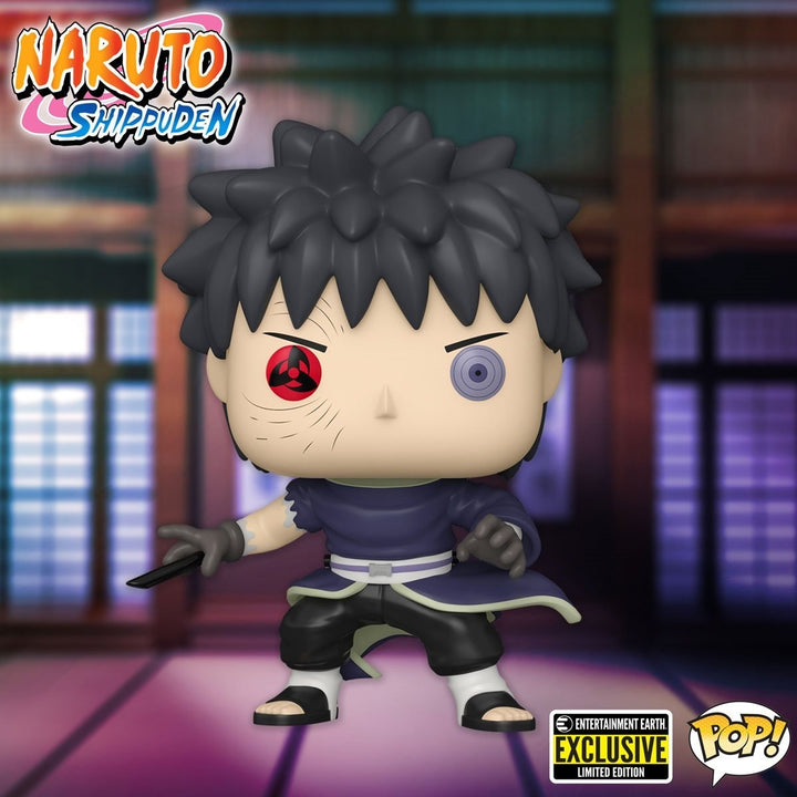 Funko Pop! Animation: Naruto Shippuden - Obito Uchiha Unmasked Entertainment Earth Exclusive