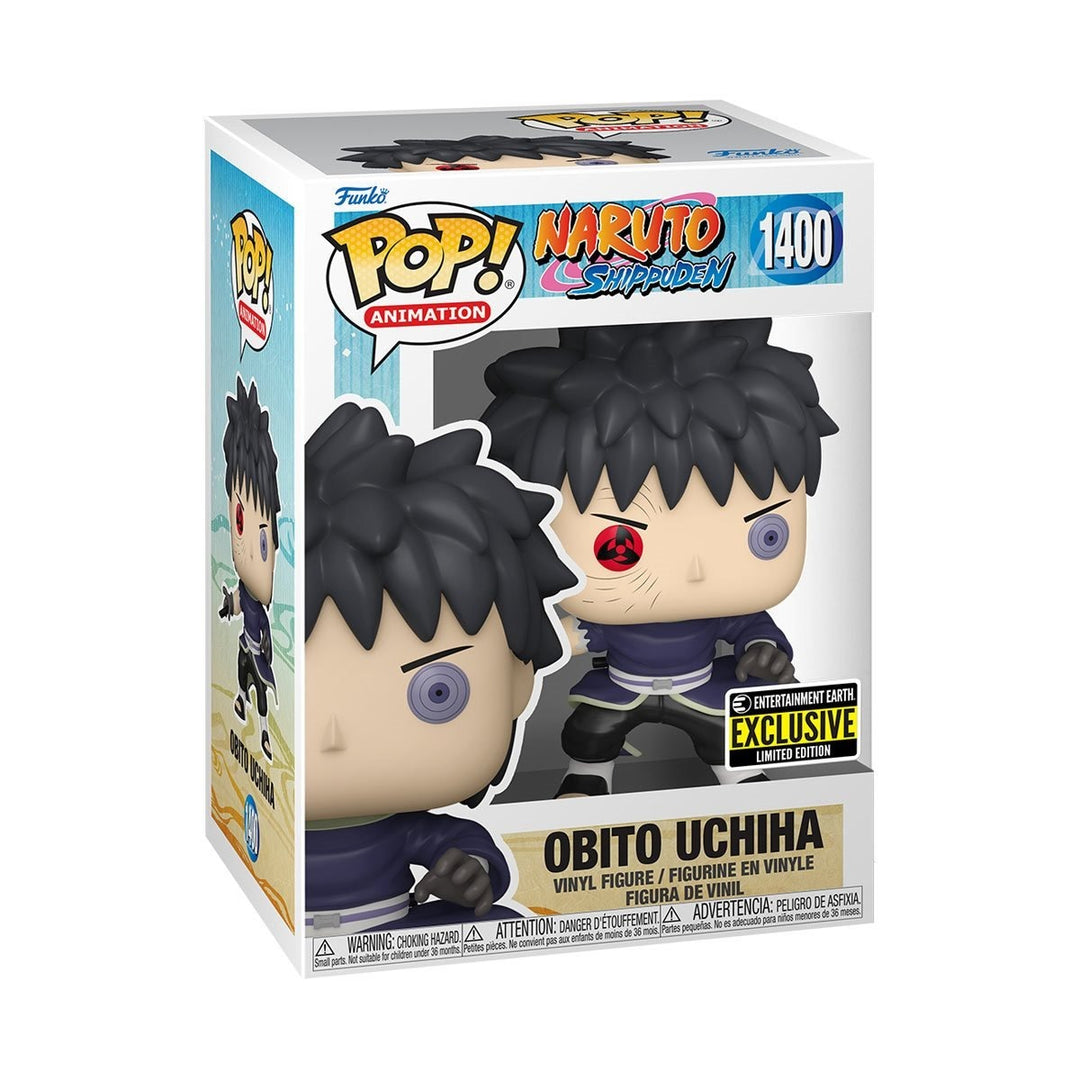 Funko Pop! Animation: Naruto Shippuden - Obito Uchiha Unmasked Entertainment Earth Exclusive