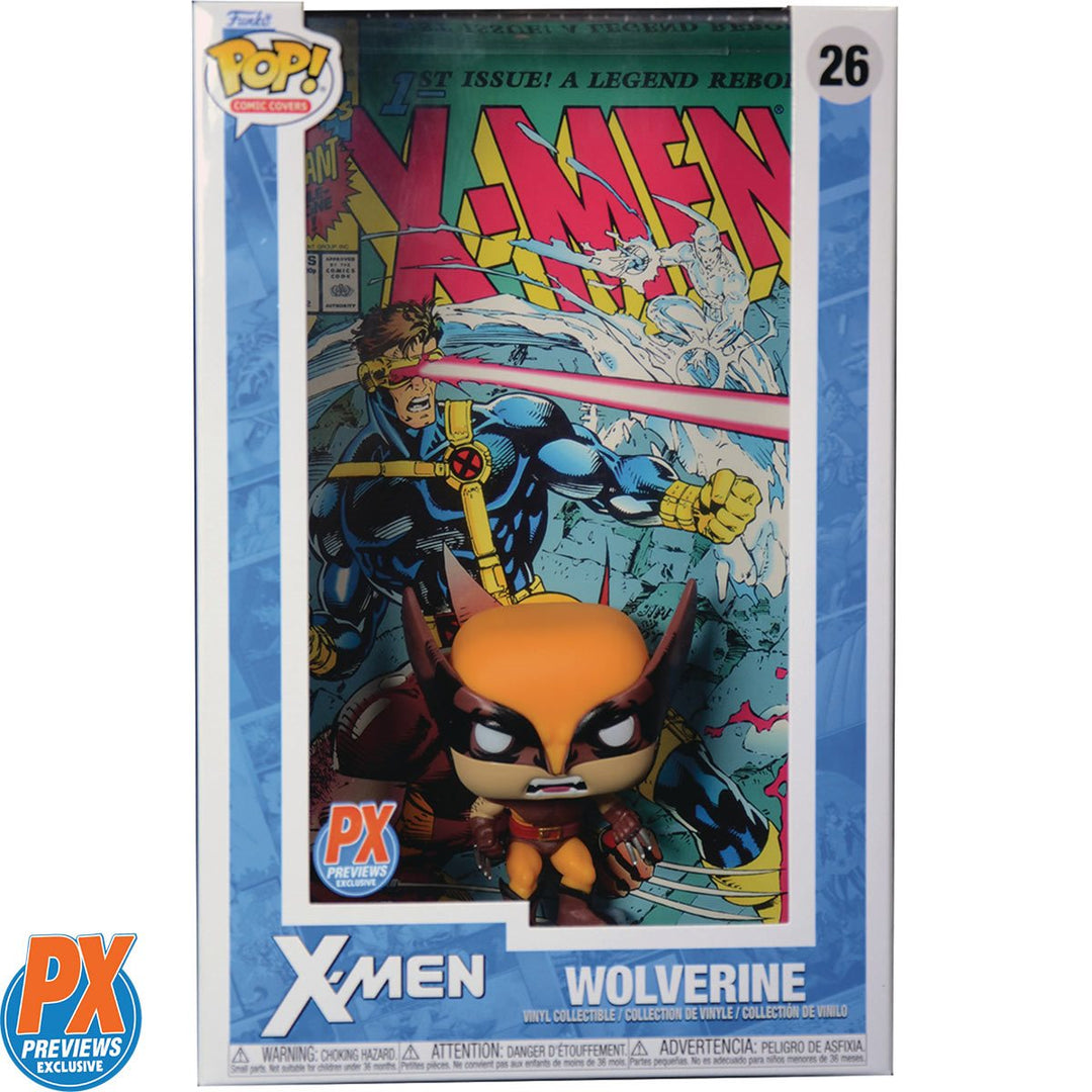 Funko Pop! Comic Cover Marvel: X-Men - Wolverine PX Previews Exclusive