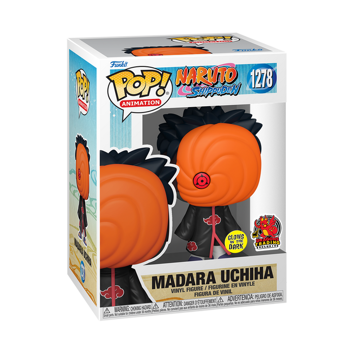 Funko Pop! Animation: Naruto Shippuden - Madara Uchiha Glow-in-the-dark Dragons Trading Exclusive