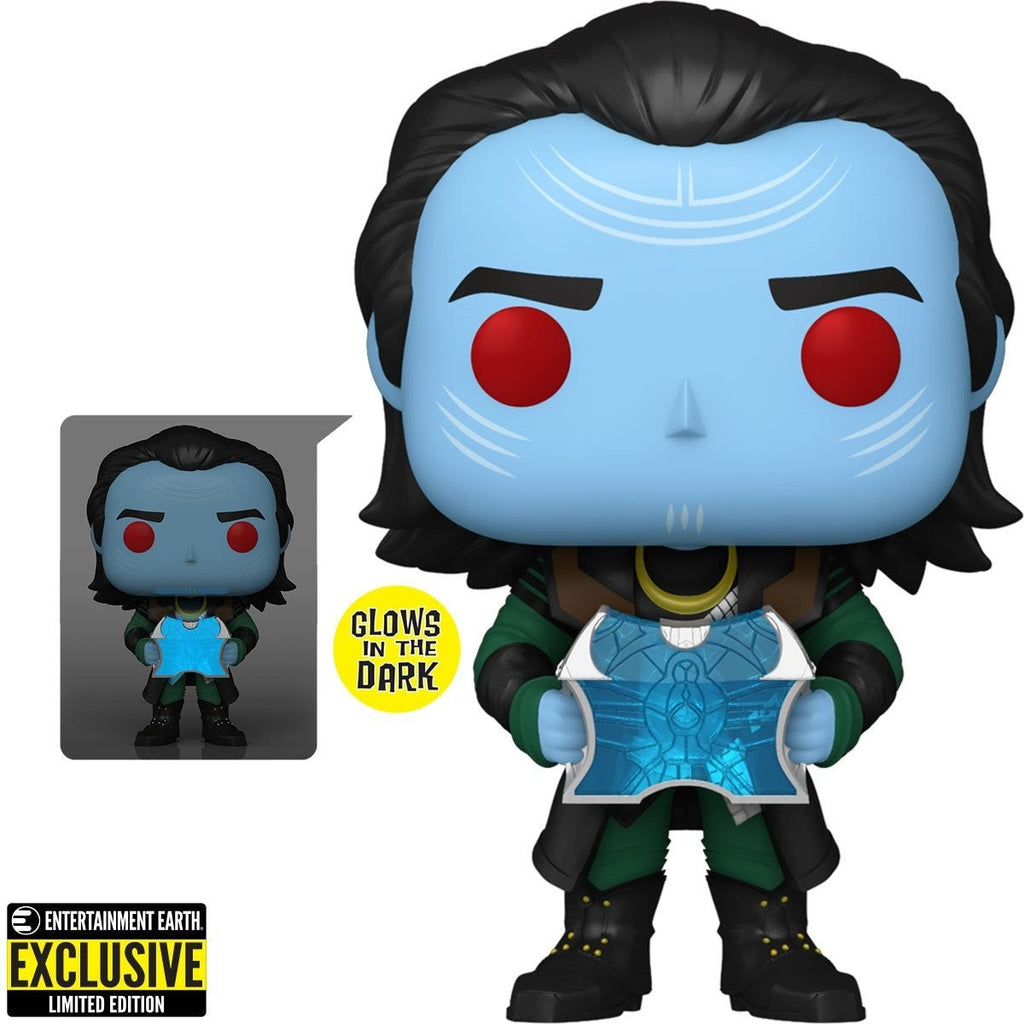 Funko Pop! Marvel Studios: The Infinity Saga Thor - Frost Giant Loki Glow-in-the-Dark Entertainment Earth Exclusive
