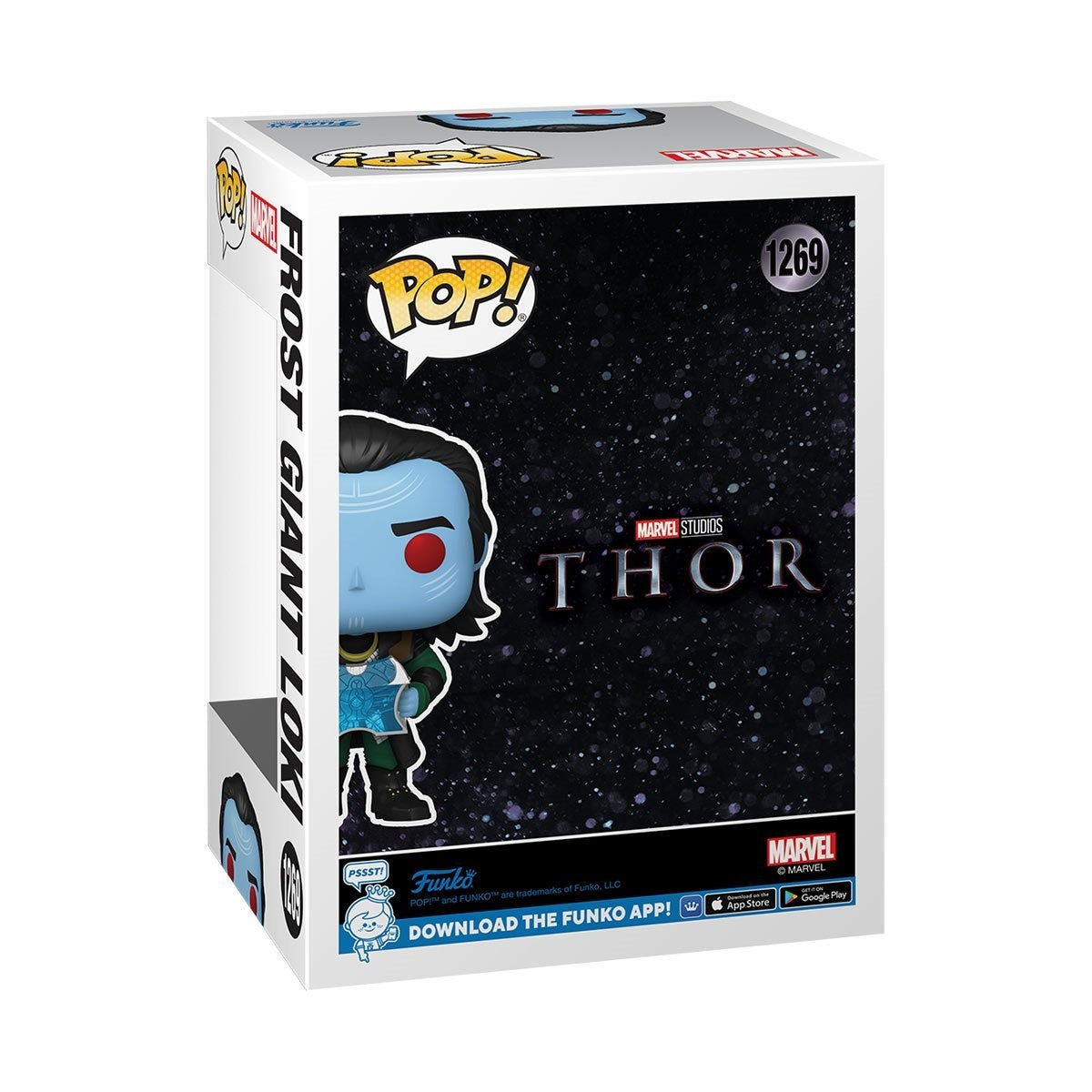Funko Pop! Marvel Studios: The Infinity Saga Thor - Frost Giant Loki Glow-in-the-Dark Entertainment Earth Exclusive