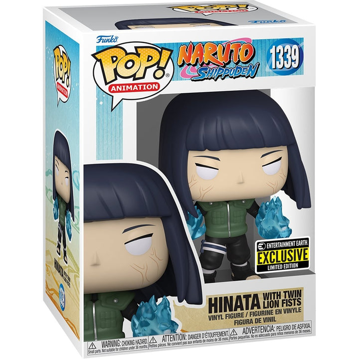 Funko Pop! Animation: Naruto Shippuden - Hinata with Twin Lion Fists Entertainment Earth Exclusive