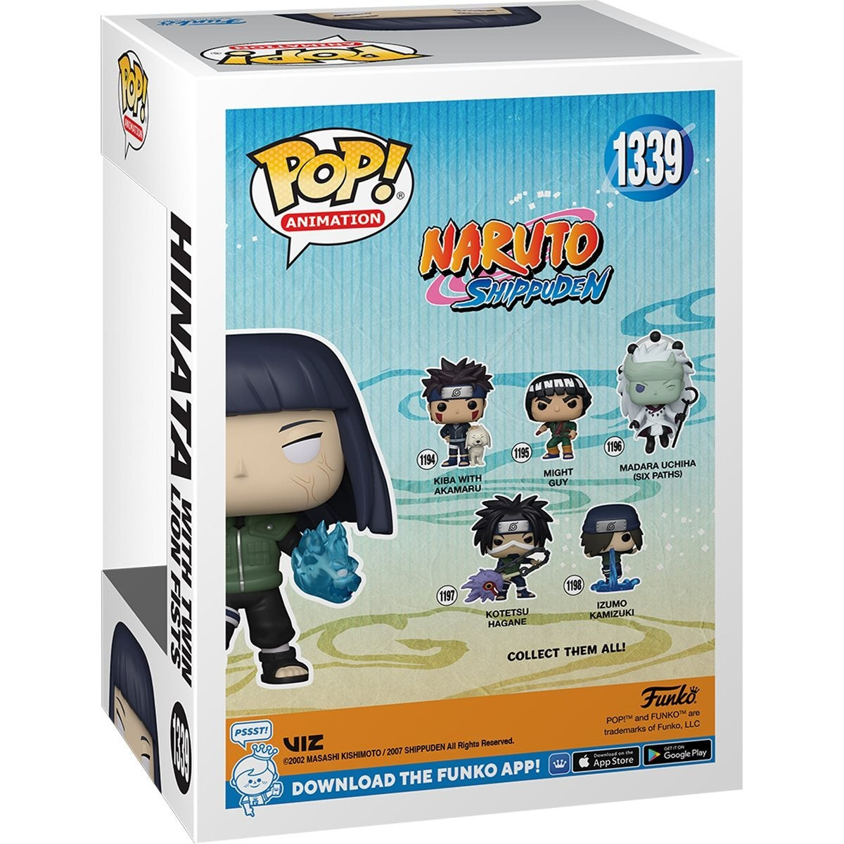 Funko Pop! Animation: Naruto Shippuden - Hinata with Twin Lion Fists Entertainment Earth Exclusive