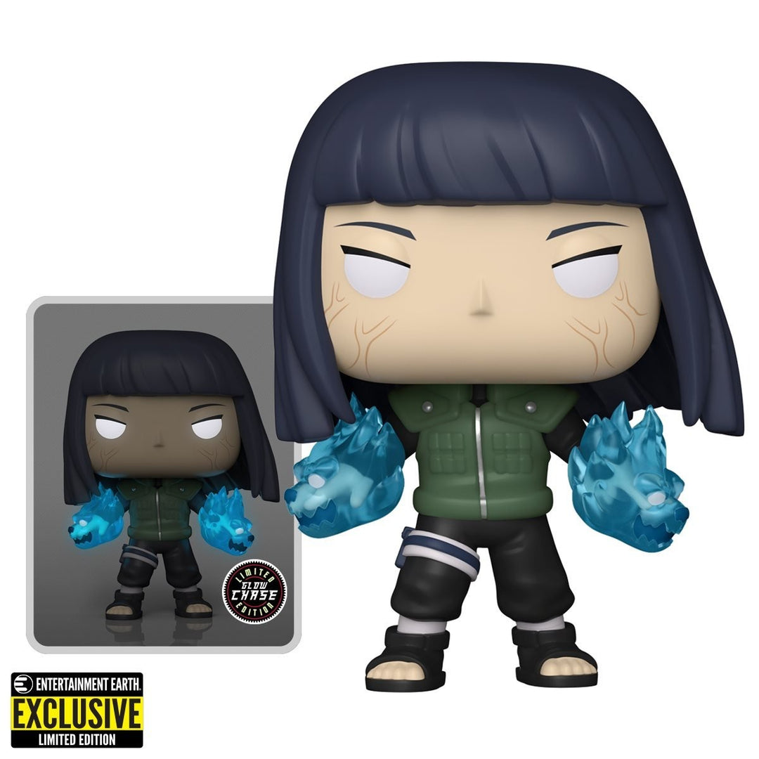 Funko Pop! Animation: Naruto Shippuden - Hinata with Twin Lion Fists Entertainment Earth Exclusive