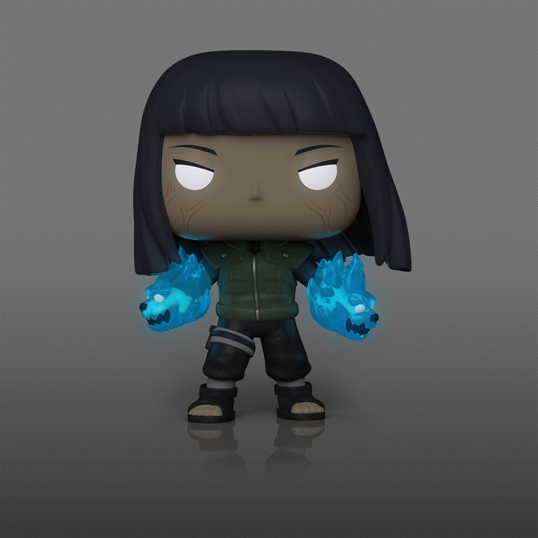 Funko Pop! Animation: Naruto Shippuden - Hinata with Twin Lion Fists Chase Glow-in-the-dark Entertainment Earth Exclusive