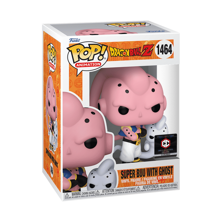 Funko Pop! Animation: Dragon Ball Z - Super Buu with Ghost Chalice Collectibles Exclusive