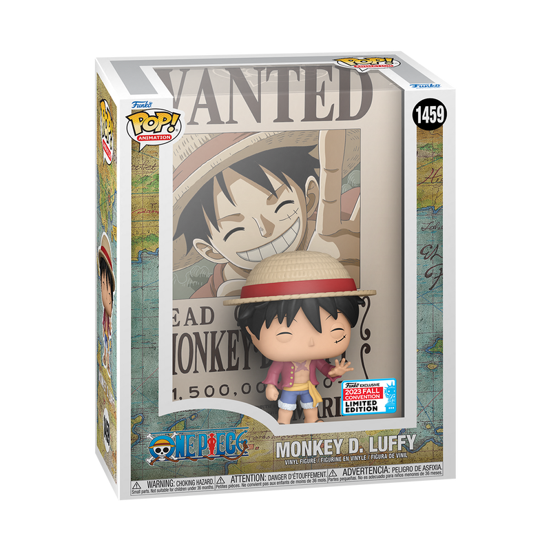 激レア夏コミコン2023限定　FUNKO POP! ワンピース　ルフィ　手配書 Funko Pop! Poster Animation: One Piece - Monkey D. Luffy 2023 Fall