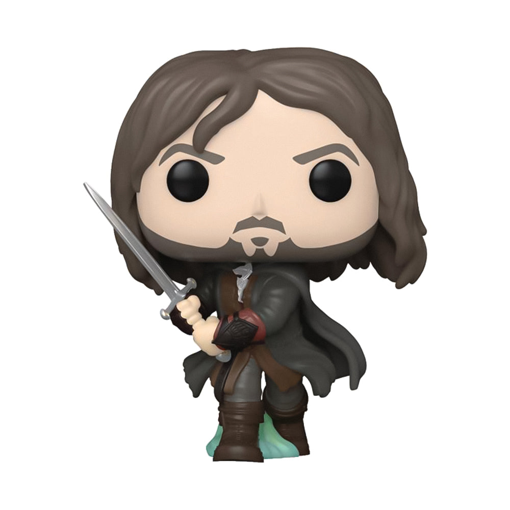Funko Pop! Movies: The Lord Of The Rings - Aragorn Army of the Dead Glow-in-the-dark Specialty Series Exclusive