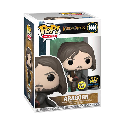 Funko Pop! Movies: The Lord Of The Rings - Aragorn Army of the Dead Glow-in-the-dark Specialty Series Exclusive