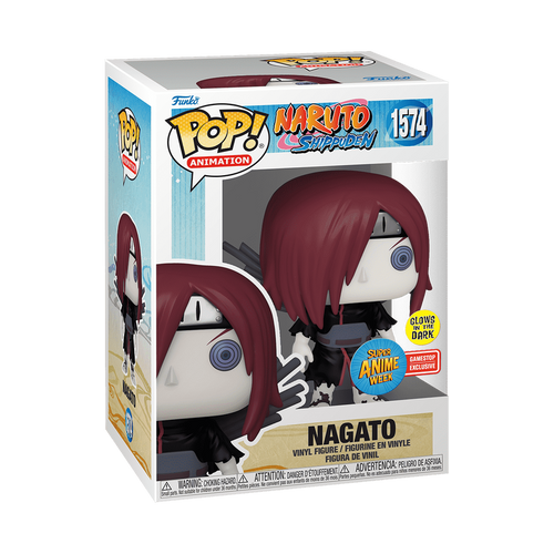 Funko Pop! Animation: Naruto Shippuden - Nagato #1574 Glow-in-the-dark Exclusive