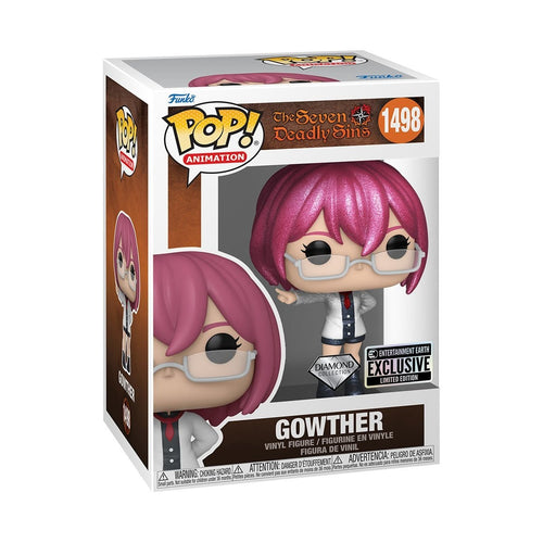 Funko Pop! Animation: Seven Deadly Sins - Gowther Diamond Glitter #1498 Entertainment Earth Exclusive