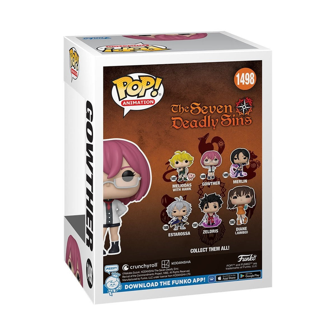 Funko Pop! Animation: Seven Deadly Sins - Gowther Diamond Glitter #1498 Entertainment Earth Exclusive