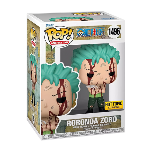 Funko Pop! Animation: One Piece - Roronoa Zoro Nothing Happened #1496 Hot Topic Exclusive