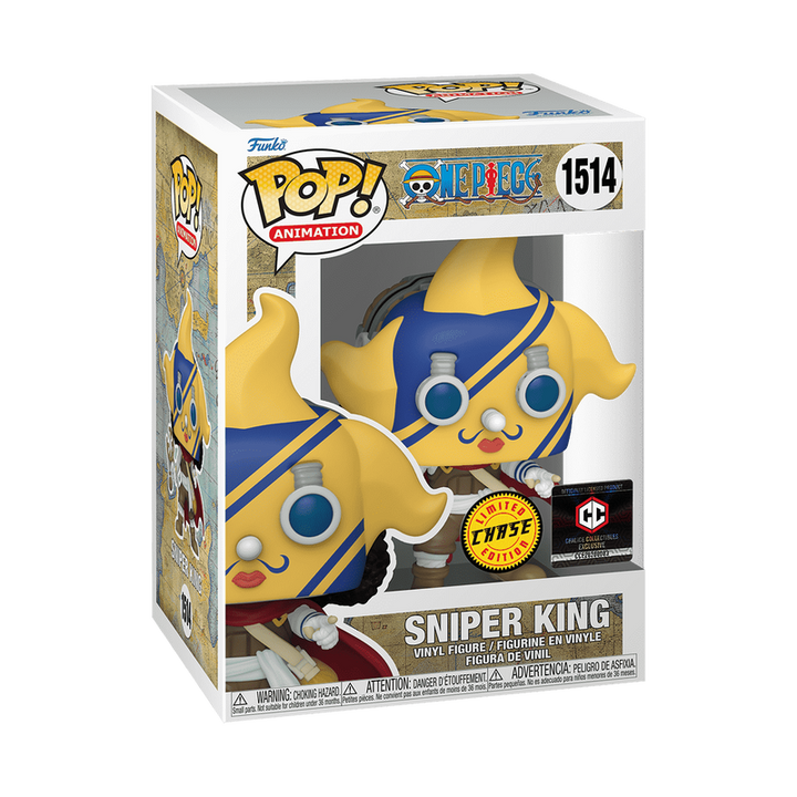 Funko Pop! Animation: One Piece - Sniper King #1514 Chase Chalice Collectibles Exclusive