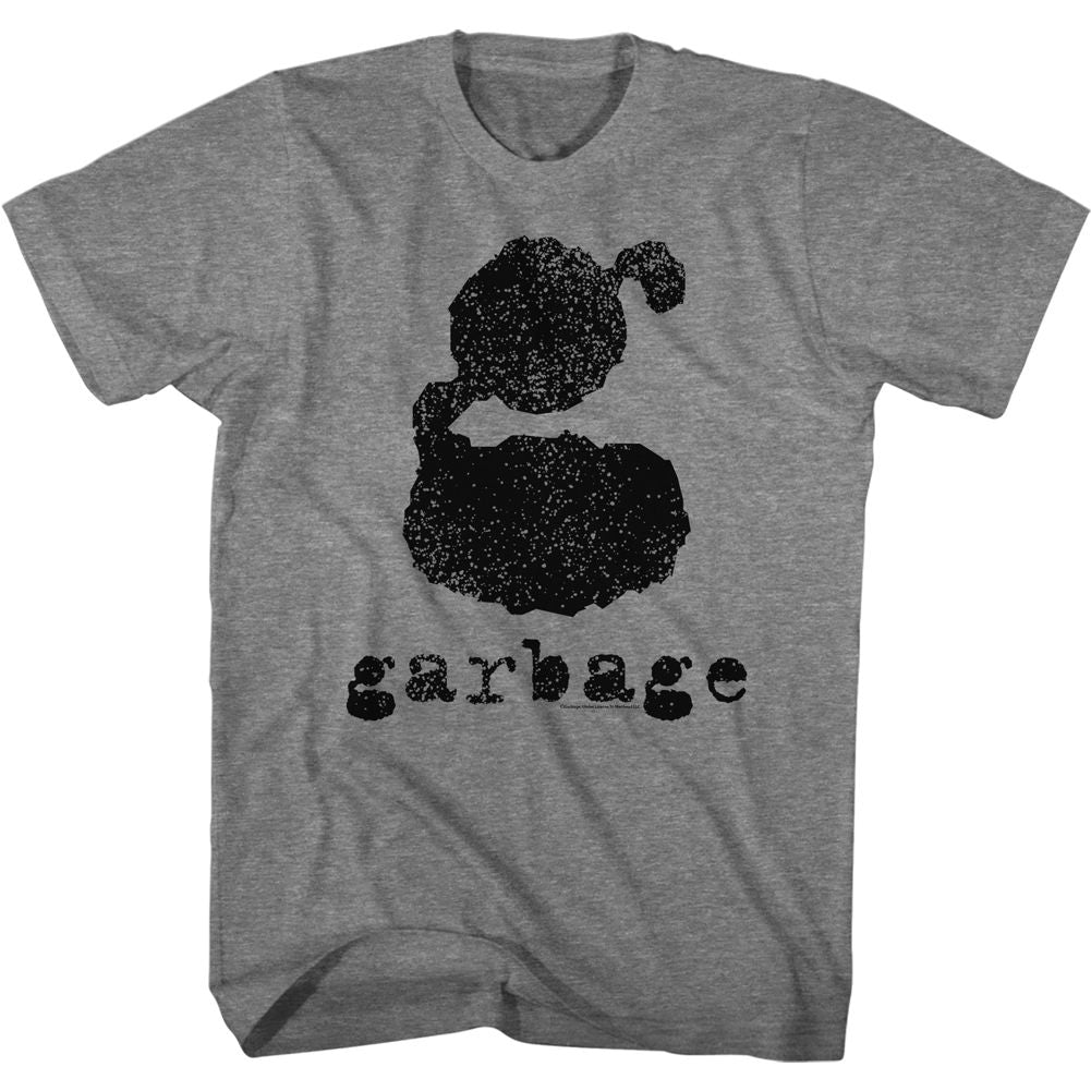 Garbage - Big G Logo - Short Sleeve - Heather - Adult - T-Shirt