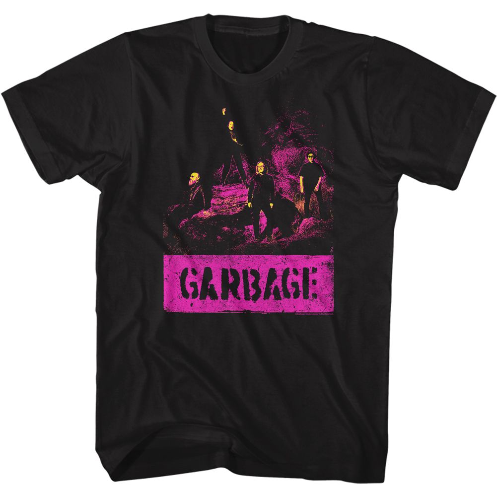 Garbage - Grunge - Short Sleeve - Adult - T-Shirt