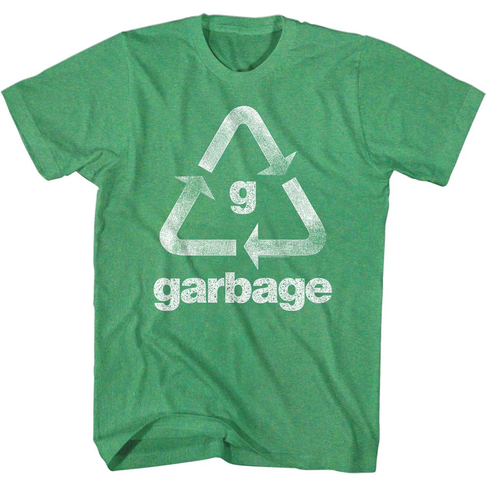 Garbage - Recycle Garbage - Short Sleeve - Heather - Adult - T-Shirt