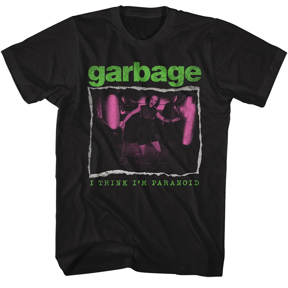 Garbage - I Think Im Paranoid - Short Sleeve - Adult - T-Shirt