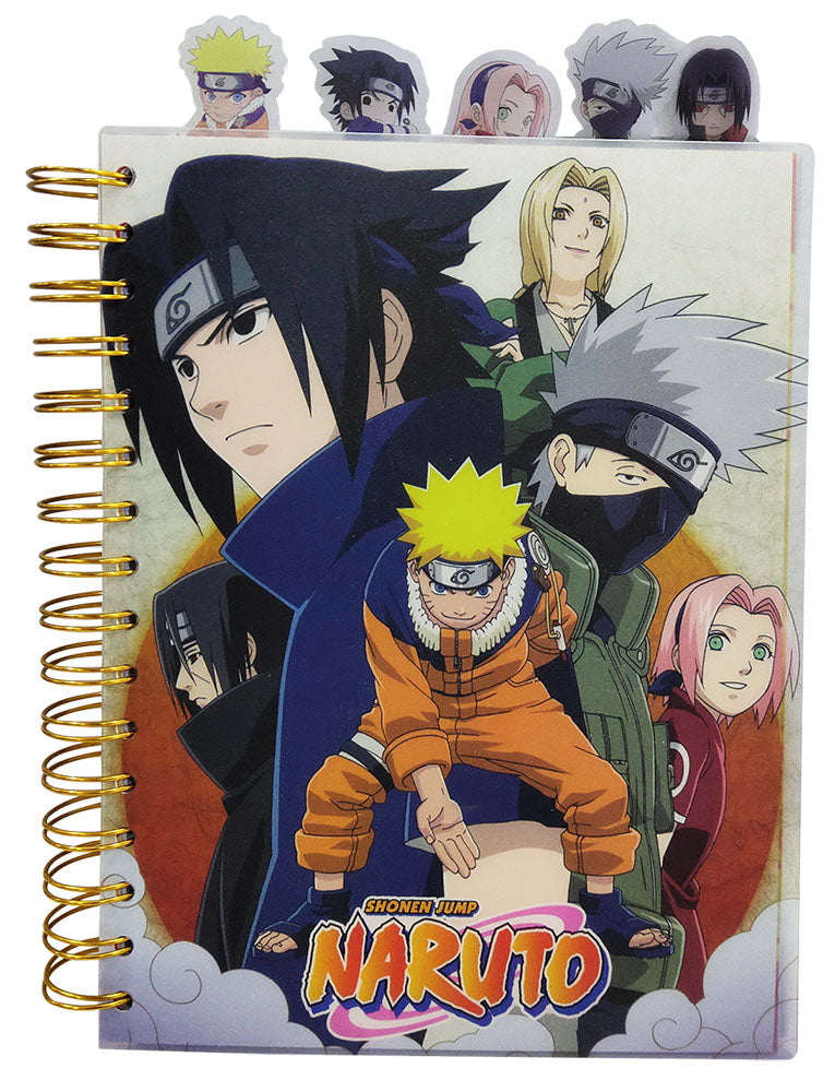 Naruto - Naruto Tabbed Notebook Great Eastern Entertainment