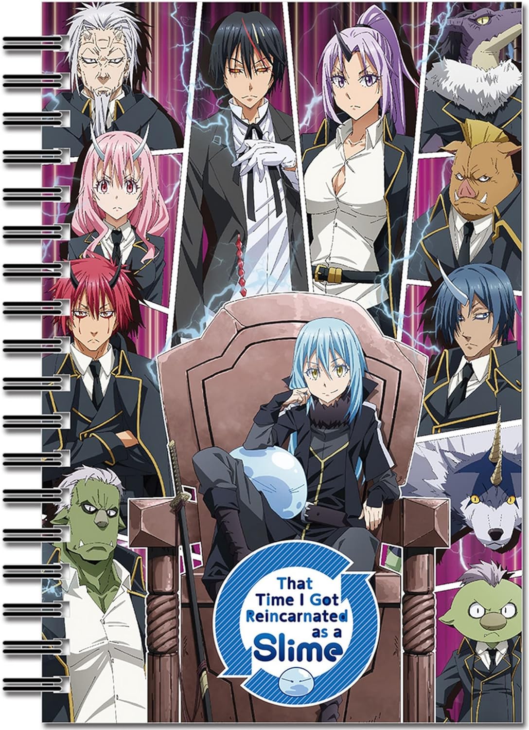 Great Eastern Entertainment That Time I Got Reincarnated As A Slime - Key Art #1 Hardcover Notebook