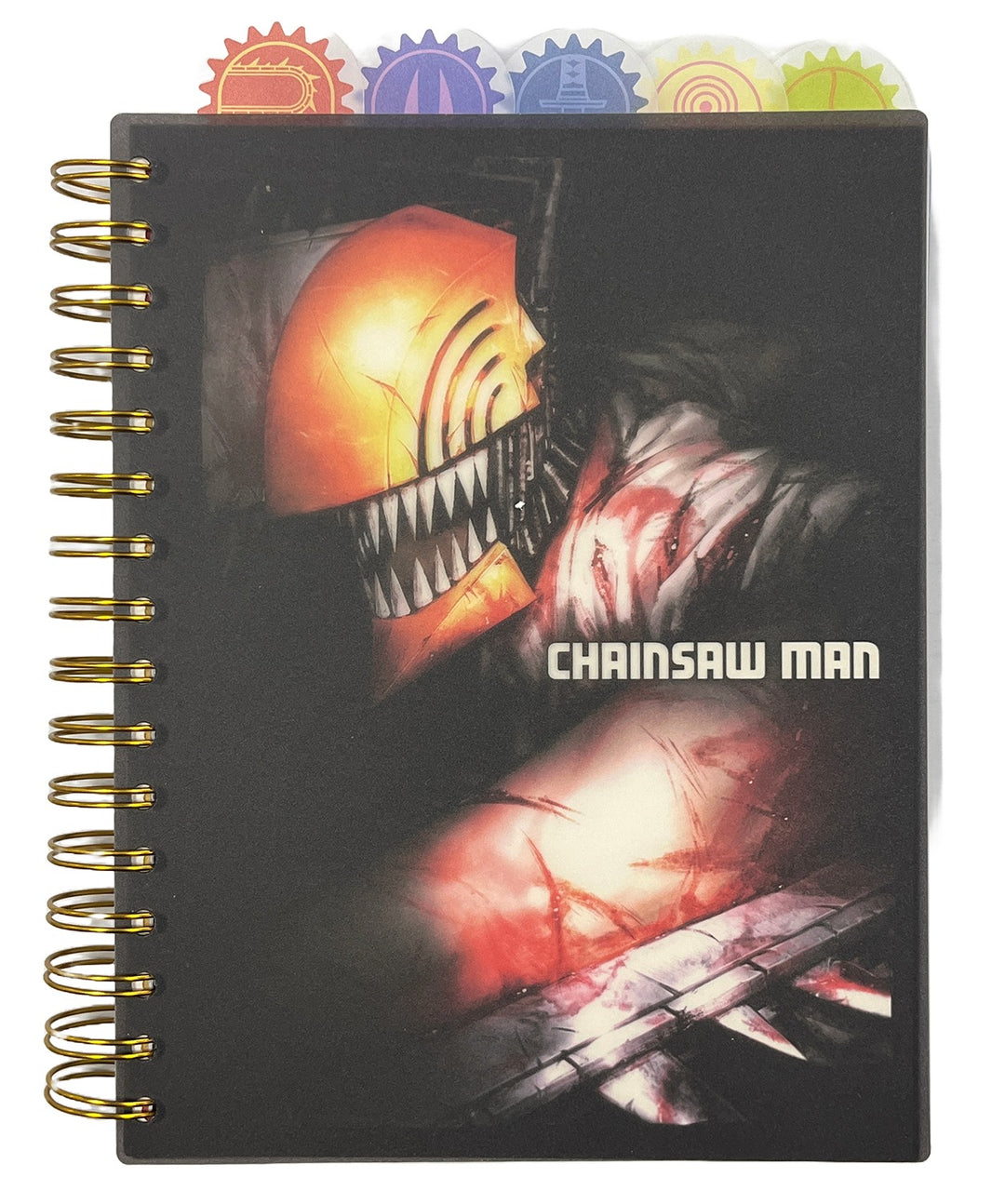 Great Eastern Entertainment Chainsaw Man Main Character Group Tabbed Notebook