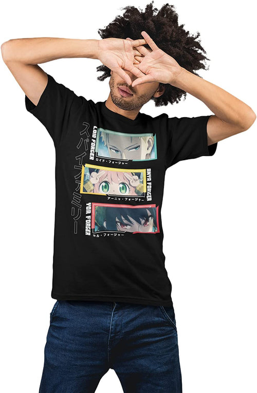 Spy X Family - Forger Family Eyes Frame Adult Men T-Shirt