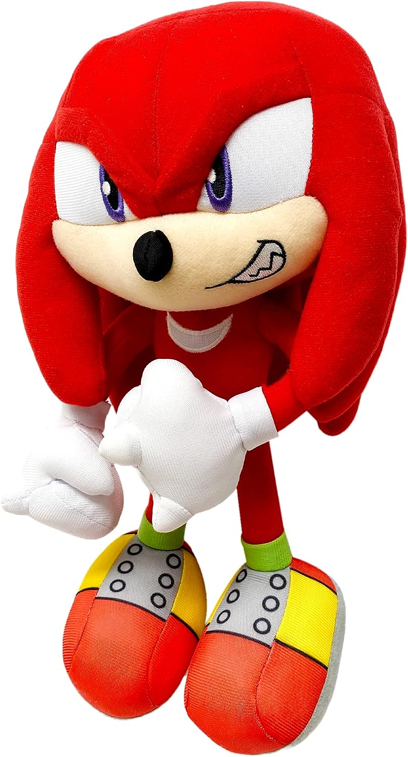 Sonic The Hedgehog - Knuckles Grin Plush 10" Great Eastern Entertainment