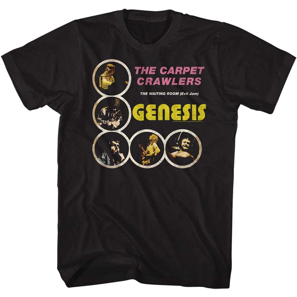 Genesis - Carpet Crawlers - Short Sleeve - Adult - T-Shirt