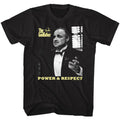 Godfather - Power & Respect - Short Sleeve - Adult - T-Shirt
