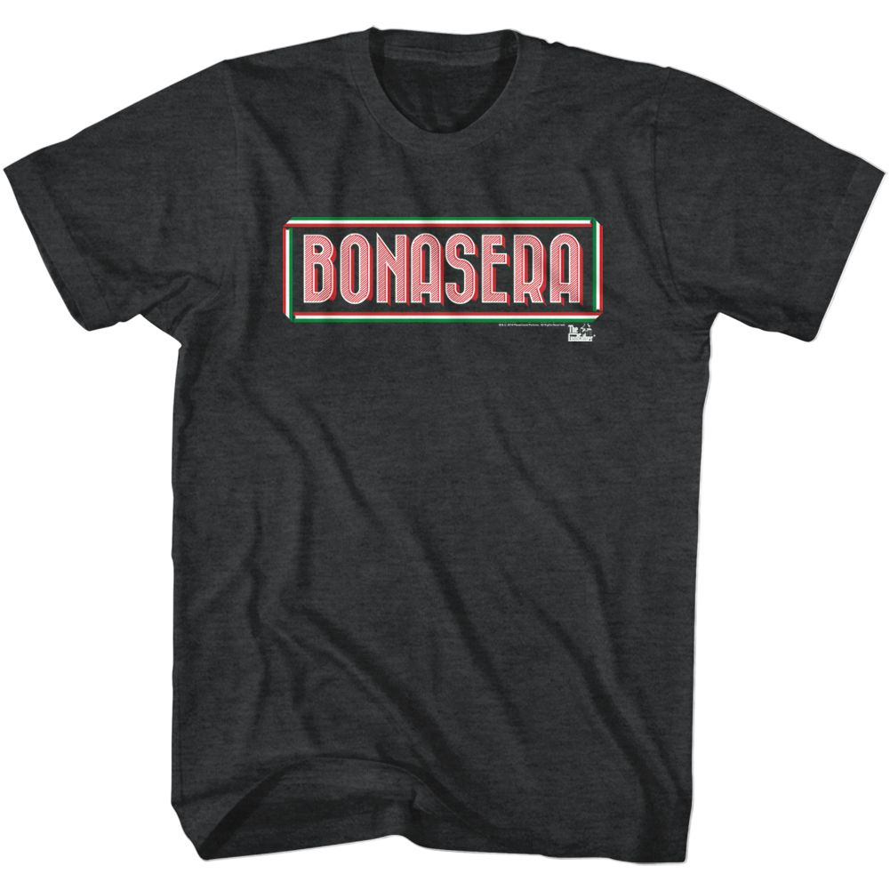Godfather - Bonasera - Short Sleeve - Heather - Adult - T-Shirt