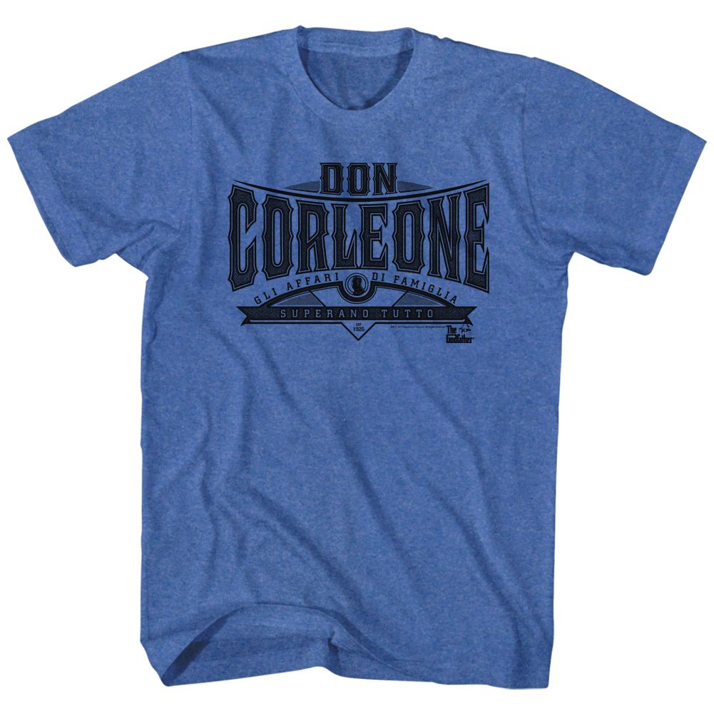 Godfather - Don Corleone - Short Sleeve - Heather - Adult - T-Shirt