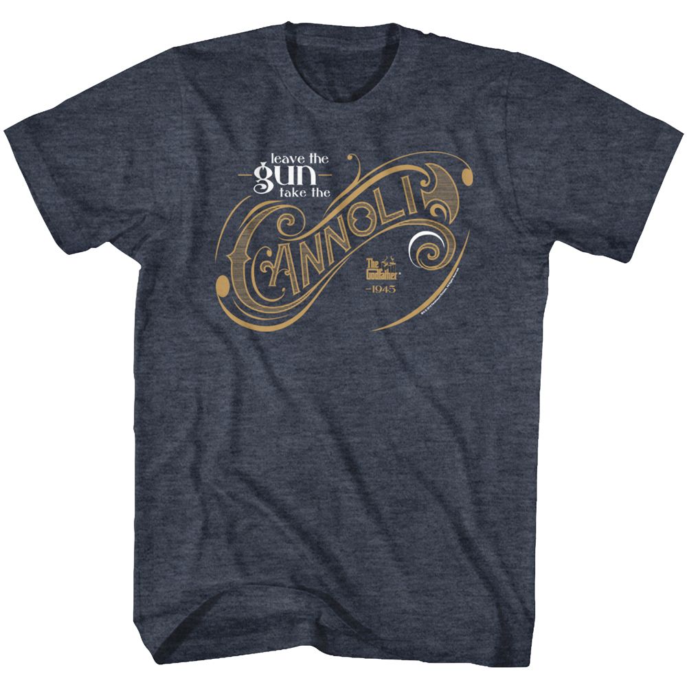 Godfather - Take The Cannoli - Short Sleeve - Heather - Adult - T-Shirt
