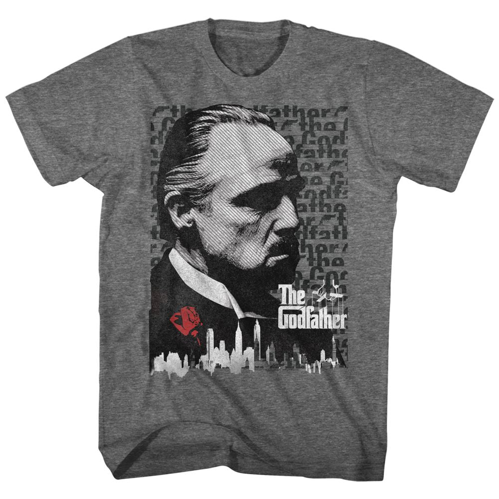 Godfather - Vito Corleone - Short Sleeve - Heather - Adult - T-Shirt