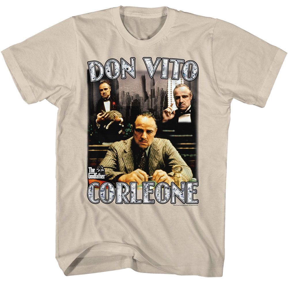 Godfather - Don Vito Collage 2 - Short Sleeve - Adult - T-Shirt