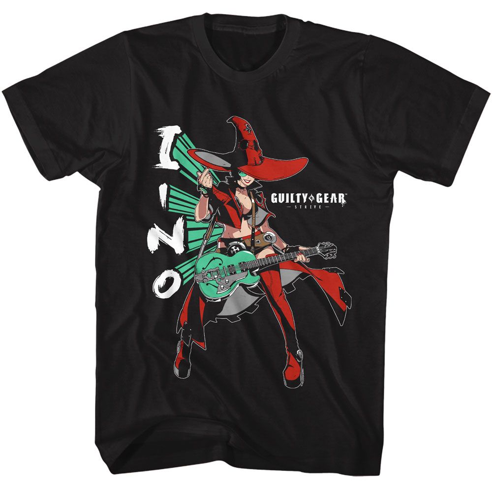 Guilty Gear I No Black Solid Adult Short Sleeve T-Shirt