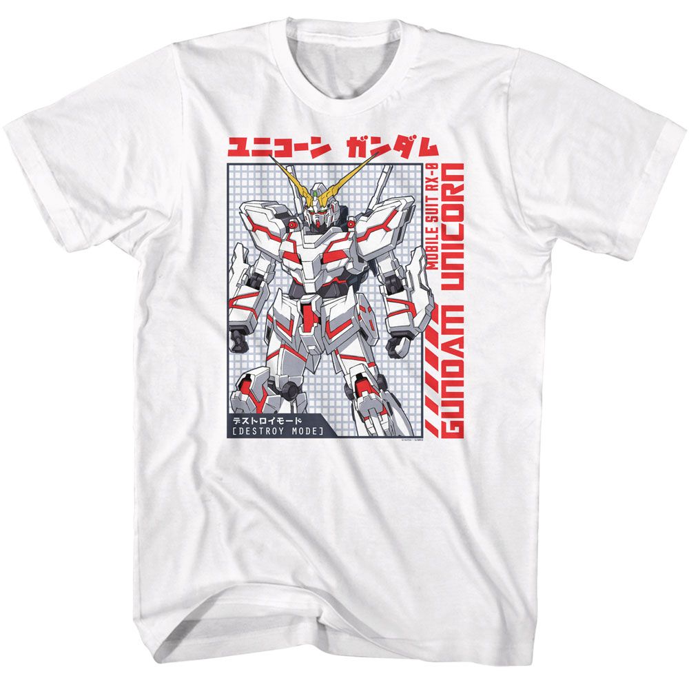 Gundam - Unicorn D Mode - Adult T-Shirt