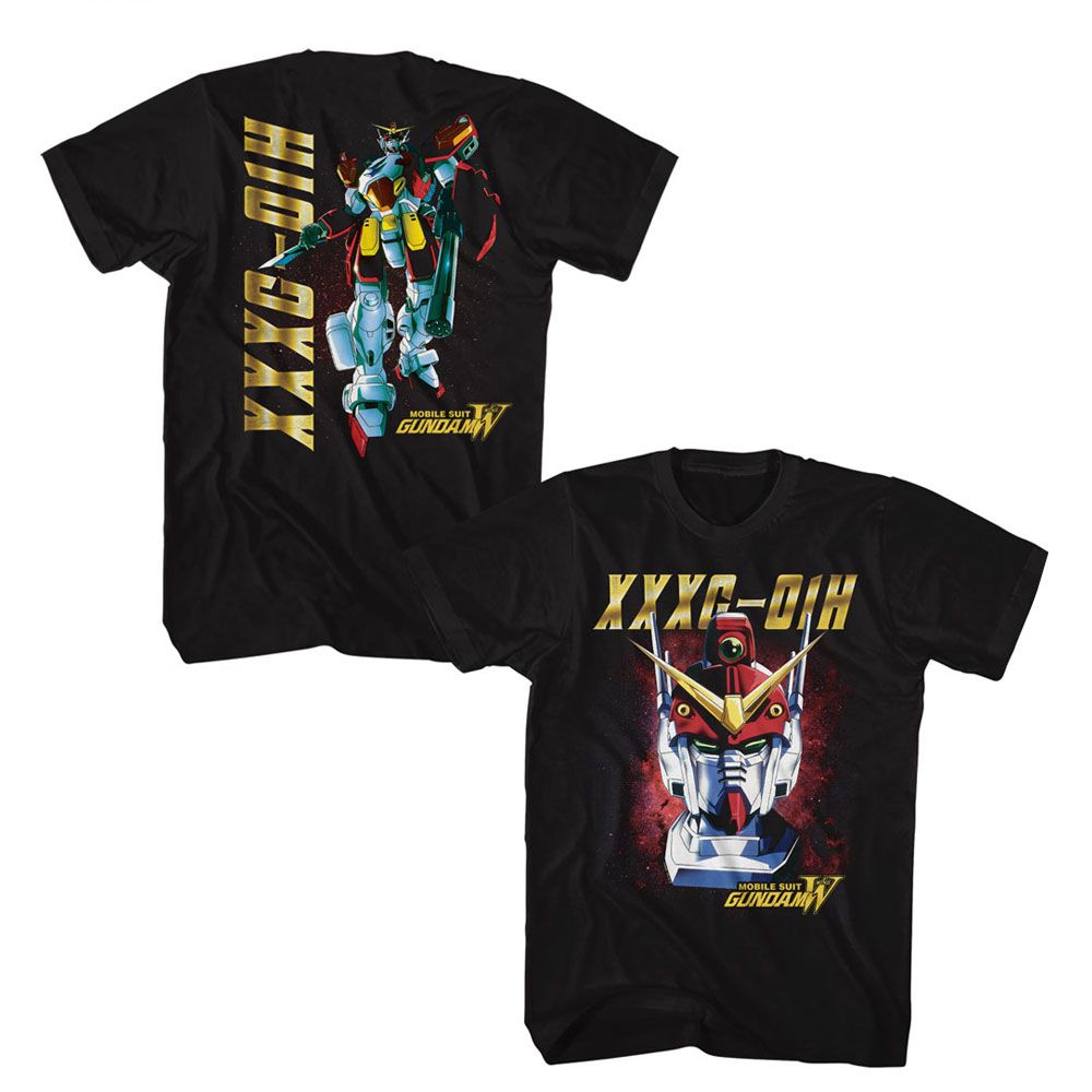 Gundam - Galaxy Heavyarms - Front and Back Print Short Sleeve Adult T-Shirt