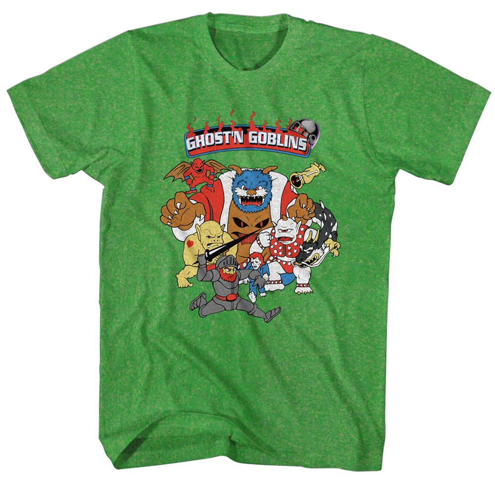 Ghost'N Goblins - Goblins - Short Sleeve - Heather - Adult - T-Shirt
