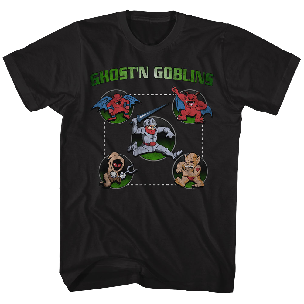 Ghost'N Goblins - Full Circle - Short Sleeve - Adult - T-Shirt
