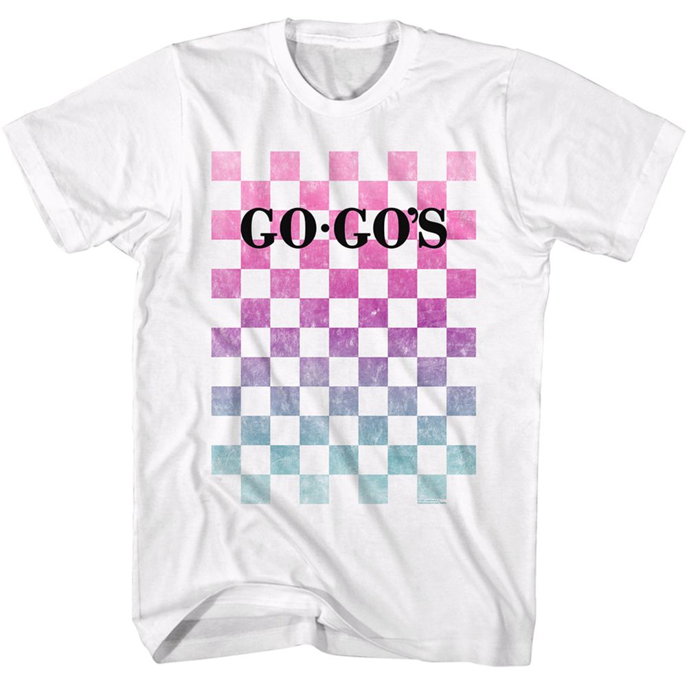 The Gogos - Checkered - Short Sleeve - Adult - T-Shirt