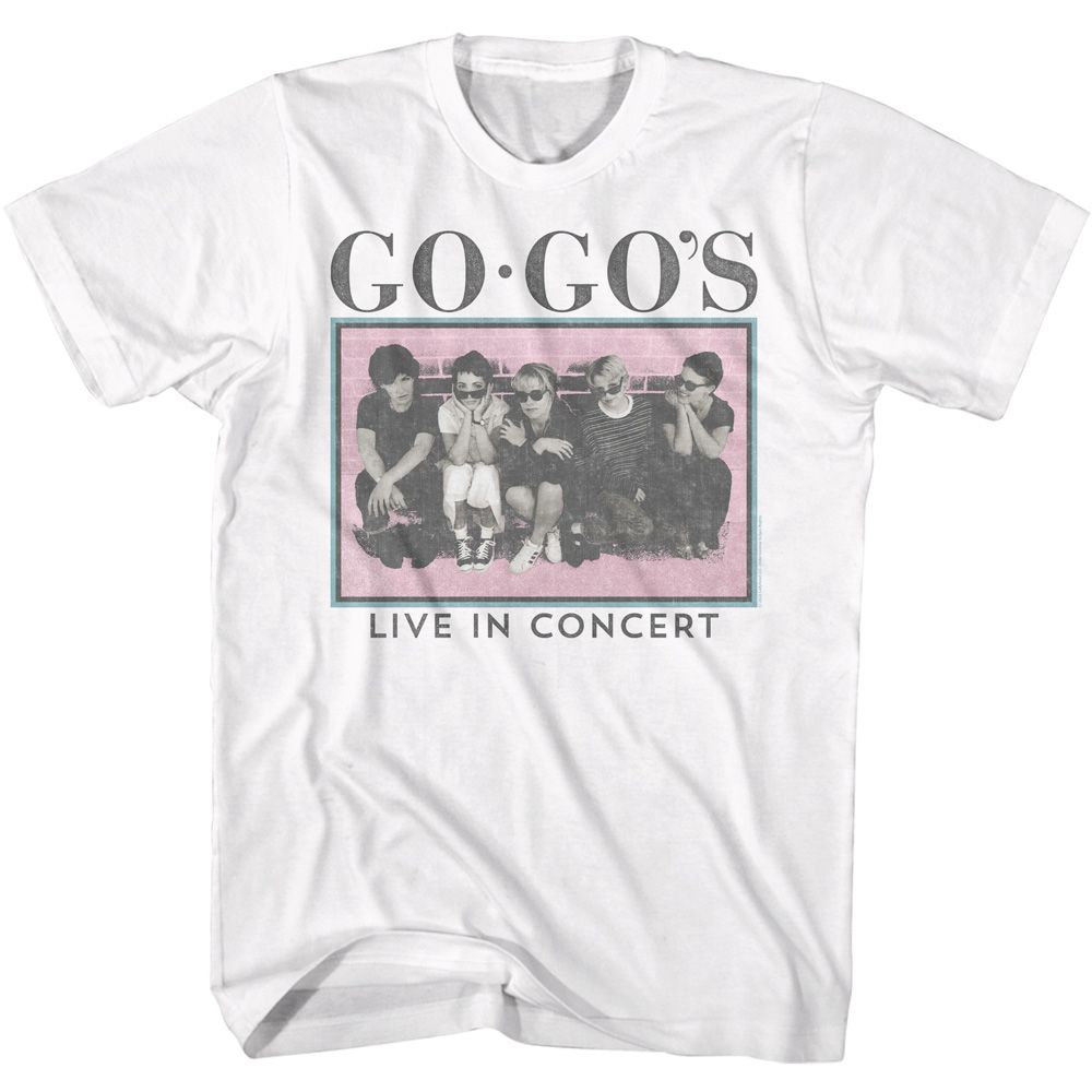 The Gogos - Live In Concert - Short Sleeve - Adult - T-Shirt