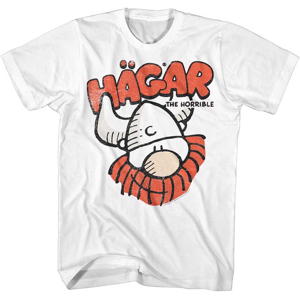 Hagar The Horrible - Hagar Hagars Face - Short Sleeve - Adult - T-Shirt