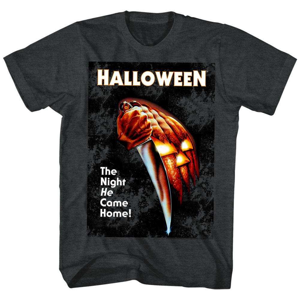 Halloween - The Night He Came Home - Short Sleeve - Heather - Adult - T-Shirt