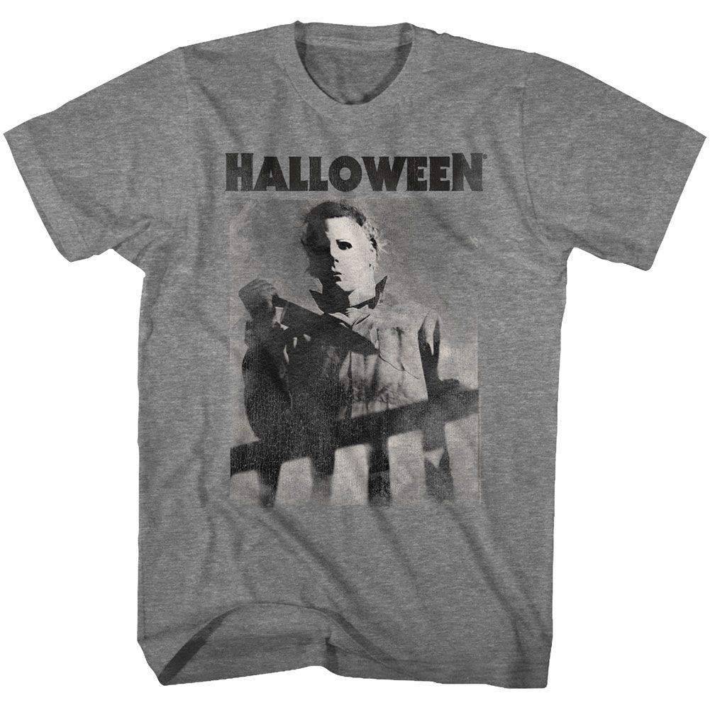 Halloween - Mikefade - Short Sleeve - Heather - Adult - T-Shirt