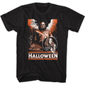 Halloween - Sketchy & Orange - Short Sleeve - Adult - T-Shirt