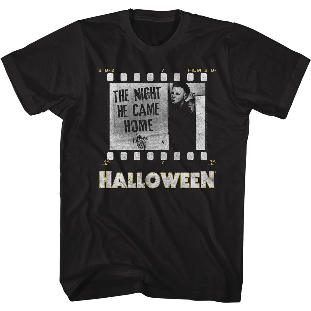 Halloween - Film Strip No Knife - Short Sleeve - Adult - T-Shirt