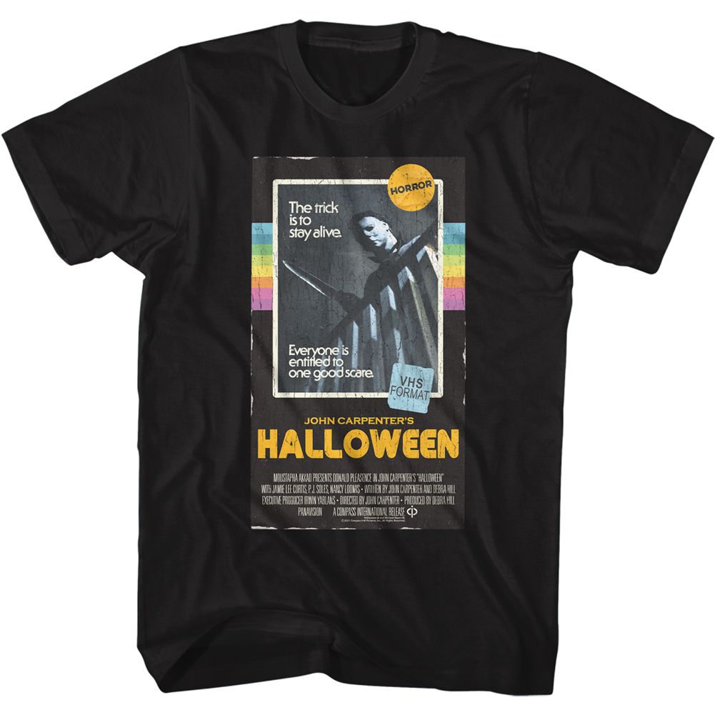 Halloween - Vhs Tape - Short Sleeve - Adult - T-Shirt